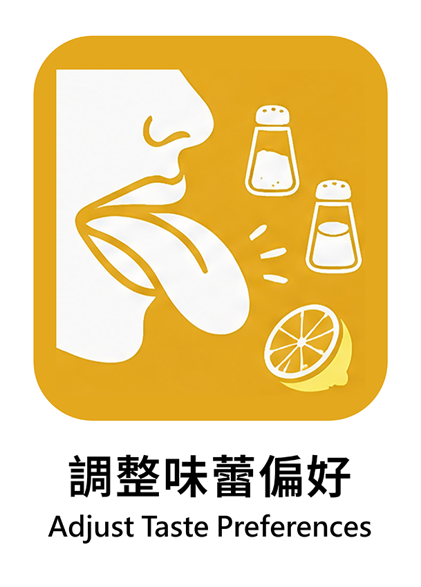 調整味蕾偏好