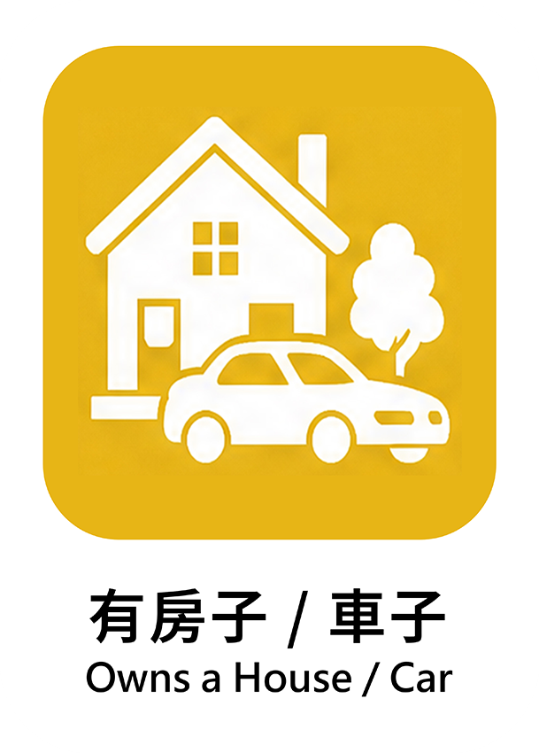 有房子 / 車子